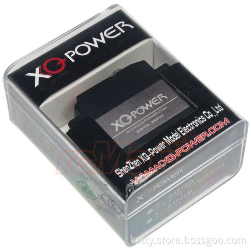 13kg Titanium gear Digital Servo XQ-S4013D for 50cc Airplane